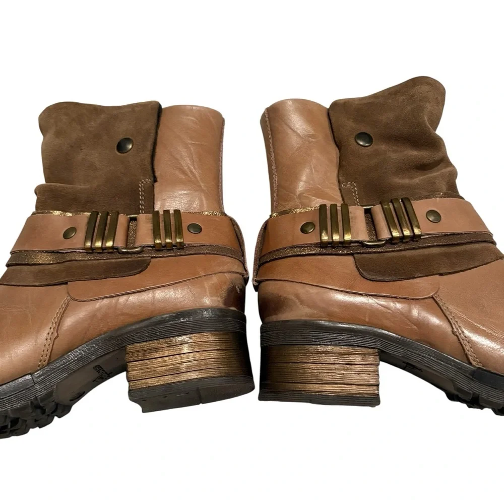 Dromedaris Kikka Leather Boot in Taupe, Sz 37 - Picture 9 of 14